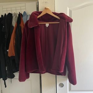 Fancy Faux Fur Coat - perfect for the holidays!